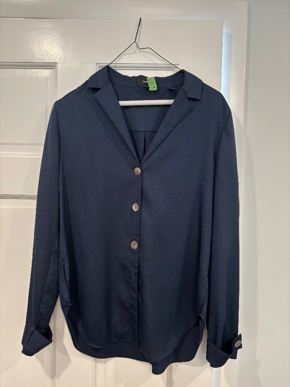 Theory button down blouse